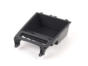 ES#2224798 - 5C7857925A81U - Change Tray - Black - Storage bin found in front of shifter assembly - Genuine Volkswagen Audi - Volkswagen