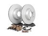 ES#2770199 - 34116854998KT8 - Front Brake Service Kit - Featuring Zimmermann Brake Rotors and ECS DD23 Daily Driver Ceramic Pads - Assembled By ECS - BMW