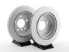 ES#2766113 - 34216855008KT4 - Rear Brake Service Kit - Featuring Zimmermann Brake Rotors and ECS DD23 Daily Driver Ceramic Pads - Assembled By ECS - BMW