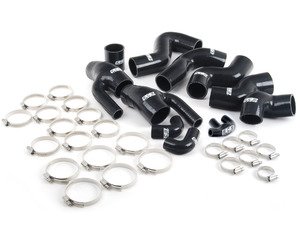 ES#2800108 - 003558ECS01AKT - 2.7T Silicone Boost Hose Kit - Black - Add a better flowing, stronger set of hoses to your vehicle and keep it running strong. - ECS - Audi