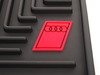 ES#3914 - ZAW179004BLK - All-Weather Rubber Floor Mats - Set Of Four - Black With 'Audi Sport' Logo - (NO LONGER AVAILABLE) - Extremely durable all weather mats set to protect your carpet - Genuine Volkswagen Audi - 