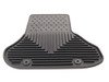 ES#3914 - ZAW179004BLK - All-Weather Rubber Floor Mats - Set Of Four - Black With 'Audi Sport' Logo - (NO LONGER AVAILABLE) - Extremely durable all weather mats set to protect your carpet - Genuine Volkswagen Audi - 
