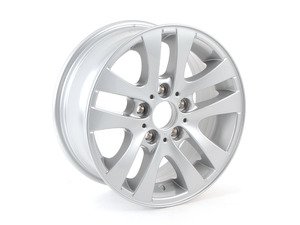 ES#64984 - 36116775595 - 16" Double Spoke Style 156 Wheel - 16x7 ET34 - Genuine BMW - BMW