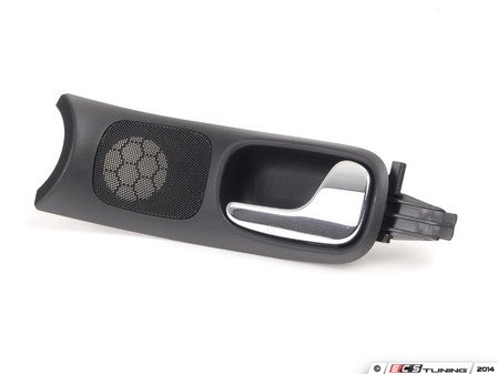 ES#3973 - 8D083702001C -  Front Interior Door Handle - Satin Black - Right - (NO LONGER AVAILABLE) - Interior release for the door latch - Genuine Volkswagen Audi - 