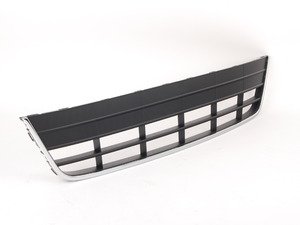 ES#2561378 - 5N0853671B82V - European R-Line Center Grille  - Sporty grille for R front bumper - Genuine European Volkswagen Audi - 