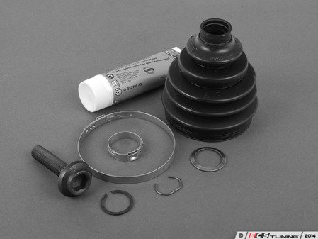 ES#437128 - 8E0498203D -  Front CV Joint Boot Kit - Outer - Priced Each - Stop losing CV grease and extend axle joint life - Genuine Volkswagen Audi - Audi