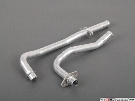 ES#1607266 - 0008307615 - Heater Core Pipe Set - Includes input and return heater core pipes - Genuine Mercedes Benz - Mercedes Benz