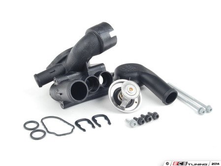 ES#2763364 - 075121113dkt1 - Thermostat Replacement Kit - (NO LONGER AVAILABLE) - Maintain proper operating temperature with a new thermostat, housings and hardware - Genuine Volkswagen Audi - Volkswagen