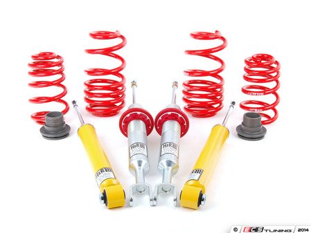 ES#842 - 29358-2 - Street Performance Coilover System - Fixed Damping - Set your vehicle low and tight for optimal performance - H&R - Audi