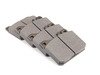ES#1612277 - 0014207820 - Front Brake Pad Set - Does not include brake pad wear sensors - Genuine Mercedes Benz - Mercedes Benz