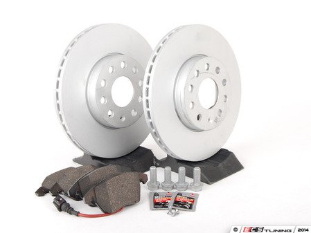 ES#2593876 - 1K0615301KT - Genuine Front Brake Service Kit (288x25) - Everything you need to service your brakes in an afternoon - Genuine Volkswagen Audi - Volkswagen