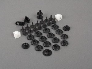 ES#2537008 - 8R0098629 - Fender Liner Hardware Kit - Priced Each - Includes the necessary hardware to secure one fender liner - Genuine Volkswagen Audi - Audi