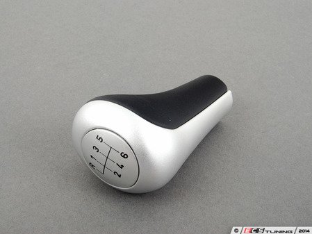 ES#47157 - 25117504353 - Shift Knob - Black & Aluminum - Replace your worn shift knob - Genuine BMW - BMW