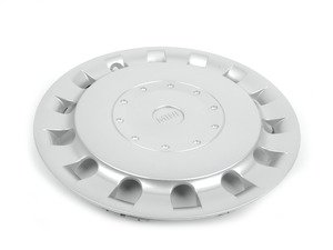 ES#65725 - 36131512571 - Wheel Cover For Steel Wheel - Silver - Priced Each - (NO LONGER AVAILABLE) - MINI wheel / hub caps with logo 15" - Genuine MINI - 
