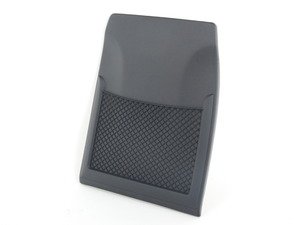 ES#440326 - 8E0881969BQAU - Cover For Seat Backrest - Soul (Black) - Includes Map Net - Fits left of right side - Genuine Volkswagen Audi - Audi