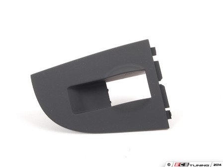ES#371557 - 4B19595227PE - Window Switch Bezel - Right - Sabre (Black) - Replace that worn or broken piece. - Genuine Volkswagen Audi - Audi