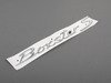 ES#1475248 - 98755903702 - "Boxster S" Logo - High Gloss Chrome For RS60 Spyder - Boxster S emblem for rear decklid - Genuine Porsche - Porsche
