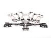 ES#2794964 - 001258ECS01KT - M3/1M Front and rear Control Arm Upgrade Kit - Featuring TRW M3 control arms plus ECS Performance Rear Trailing arms - Assembled By ECS - BMW