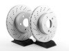 ES#2762506 - 0054201220KT2 - Front Brake Service Kit  - Featuring Meyle Rotors And Pads - Assembled By ECS - Mercedes Benz