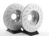 ES#2762506 - 0054201220KT2 - Front Brake Service Kit  - Featuring Meyle Rotors And Pads - Assembled By ECS - Mercedes Benz