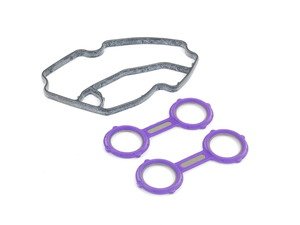 ES#2795798 - 6421840080KT1 - Oil Cooler Seal Kit - Level 1 - Includes all seals required to reseal your oil cooler - Does not include oil filter - Genuine Mercedes Benz - Mercedes Benz