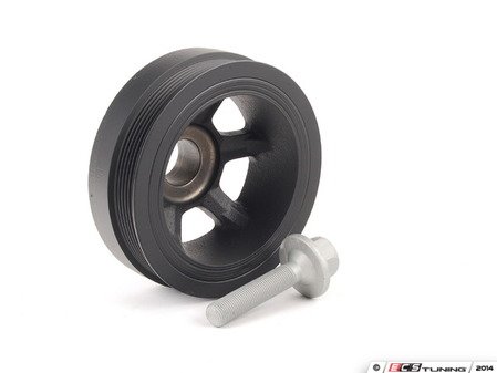 ES#2642169 - 1120351300KT1 - Engine Harmonic Balancer - Includes New Securing Bolt - Genuine Mercedes Benz - Mercedes Benz