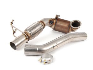 ES#2793000 - VWR21G702 - VWR High Flow Downpipe - Front Exhaust System with high flow Catalyst - Racingline - Volkswagen