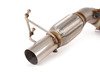 ES#2793000 - VWR21G702 - VWR High Flow Downpipe - Front Exhaust System with high flow Catalyst - Racingline - Volkswagen