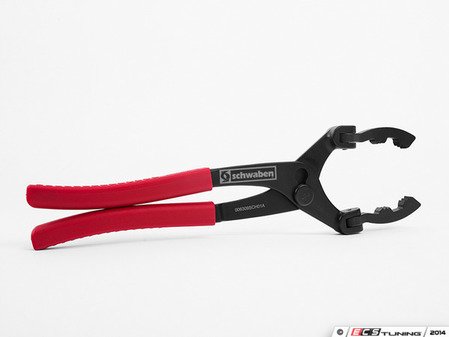 ES#2748880 - 006309SCH01A - Swivel Jaw Filter Wrench Pliers - Jaws swivel up to 90 degree in either direction and adjusts to 4 positions. Fits 2-1/4" to 4-3/4" (57mm to 120mm) filters. - Schwaben - Audi BMW Volkswagen Mercedes Benz MINI Porsche