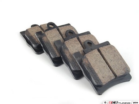 ES#2769961 - 0054201920 - Rear Euro Ceramic Brake Pad Set - Does not include brake pad wear sensor - Akebono - Mercedes Benz