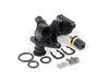ES#2804121 - 058121132KT - Cooling Flange Replacement Kit - Cure the common coolant leak coming from the back of your engine compartment - Assembled By ECS - Audi