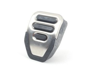 ES#6028 - 8E1721989 - RS4 Brake Pedal Pad - Stainless steel with rubber grips - Genuine Volkswagen Audi - Audi