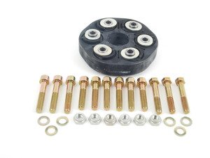 ES#2772107 - 2104101315 - Propeller Shaft Flex Joint - Priced Each - Includes all hardware needed for installation - Lemforder - Mercedes Benz