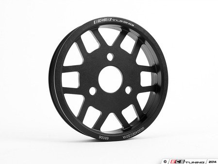 ES#2795558 - 003042ECS01 - Aluminum Power Steering Pulley - Finally, a durable power steering pulley that won't break! - ECS - BMW