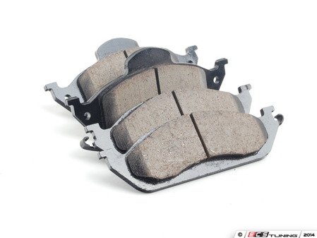 ES#3161594 - EUR760 - Front Euro Ceramic Brake Pad Set - Ceramic composite developed to meet low dust & noise requirements - Akebono - Mercedes Benz