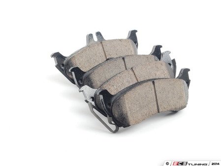 ES#3161615 - EUR875 - Rear Euro Ceramic Brake Pad Set - (NO LONGER AVAILABLE) - Ceramic composite developed to meet low dust & noise requirements - Akebono - 