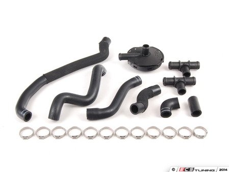 ES#2762333 - 077103245BKT1 - Emissions Service Kit - Complete PCV Kit for your engine - Genuine Volkswagen Audi - Audi