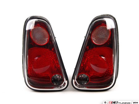 ES#2804276 - 63217166957KT - Tail Light Euro - Set - Replace a broken or faded tail light housing : Clear top turn 7/2004+ - Genuine European Mini - MINI