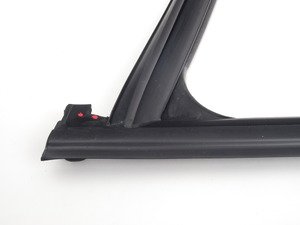 ES#2772784 - 8K0837439J - Front Window Seal - Left - Seals the window to the upper door frame - Genuine Volkswagen Audi - Audi