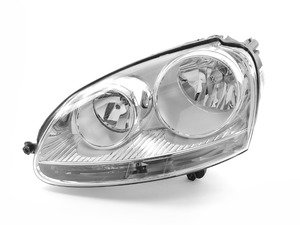 ES#322315 - 1K6941005S - Headlight Assembly - Left - OEM twin halogen headlamp - Genuine Volkswagen Audi - Volkswagen