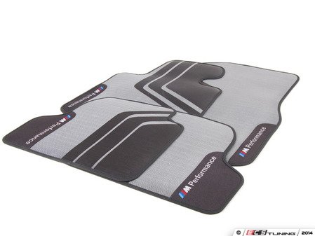 ES#2772127 - 51472353377KT - BMW Performance Floor Mats - Set - Performance inspired design with the ///M Performance logo - Genuine BMW M Performance - BMW