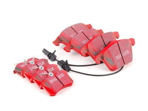 ES#2765329 - DP31510Ckt - RedStuff Performance Brake Pad Kit - High performance street pad featuring Kevlar technology, includes front and rear pads - EBC - Audi