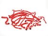 ES#2782198 - FMKCMK7RED - Silicone Coolant Hose Kit - Red - A set of silicone coolant hoses for the VW Golf MK7 GTi 2.0TSI engine. - Forge - Volkswagen