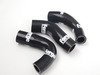 ES#2784259 - FMKCMK7BLK - Silicone Coolant Hose Kit - Black  - Replace all of your stock coolant hoses with durable silicone - Forge - 