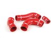 ES#2782190 - FMKTMK7RED - 4 Piece Silicone Turbo Hose Kit - Red - Beauty and durability in a convenient set - Forge - Volkswagen