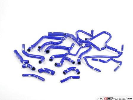 ES#2784257 - FMKCMK7BLU - Silicone Coolant Hose Kit - Blue - Replace all of your stock coolant hoses with durable silicone - Forge - Volkswagen