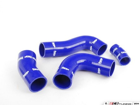 ES#2782192 - FMKTMK7 - 4 Piece Silicone Turbo Hose Kit - Blue - Beauty and durability in a convenient set - Forge - Volkswagen