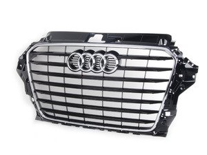 ES#2726154 - 8V5853651BT94 - Grille Assembly - gloss Black - Clean up or change your look - Genuine Volkswagen Audi - Audi