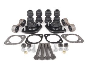 ES#2771412 - 33329061945KT6 - Rear Suspension refresh Kit - level 1 - Address worn trailing arm bushings, sway bar end links, and blown rear shock mounts with this rear refresh kit - Assembled By ECS - BMW