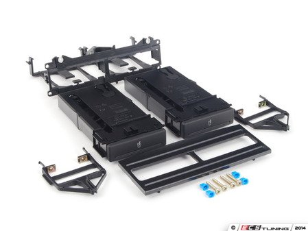 ES#1354697 - 00004480191 - Cup Holder Retrofit Kit - Add side-by-side style cup holders to the dash of your 986 or 996 - Genuine Porsche - Porsche